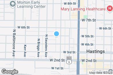 Map image of the property - 1111 W 5th St