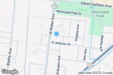 Map image of the property - 127 E Woodrow St