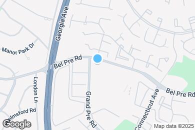 Map image of the property - 3802 Bel Pre Rd