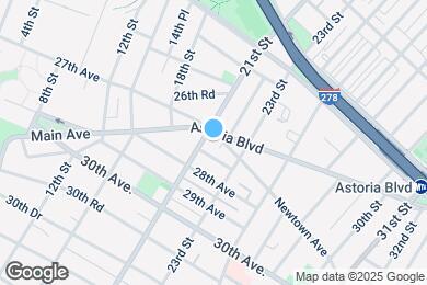 Map image of the property - 21-06 Newtown Ave