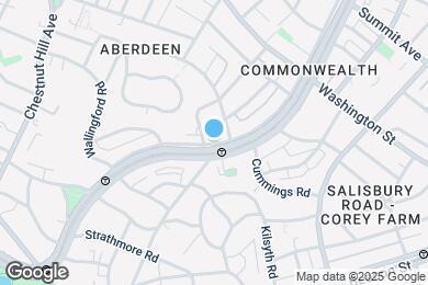 Map image of the property - 1697 Commonwealth Ave