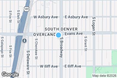 Map image of the property - Alexan Evans Station