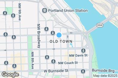 Map image of the property - 411 NW Flanders St