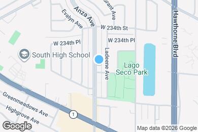 Map image of the property - 23540 Anza Ave