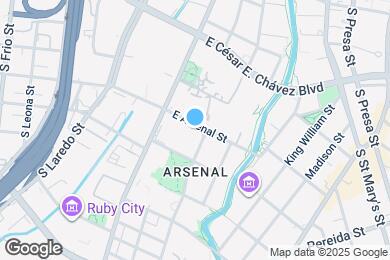 Map image of the property - 210 E Arsenal St
