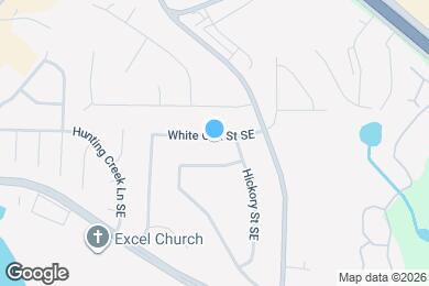 Map image of the property - 1369 White Oak St SE