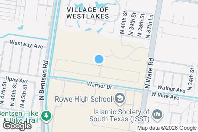 Map image of the property - 4101 La Vista Ave