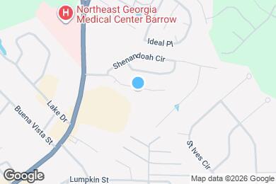 Map image of the property - 125 Shenandoah Dr