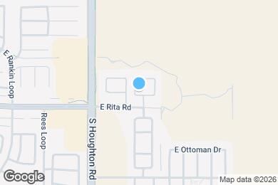 Map image of the property - 10430 E Rita Ranch Crossing Cir