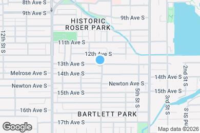 Map image of the property - 700 13th Ave S