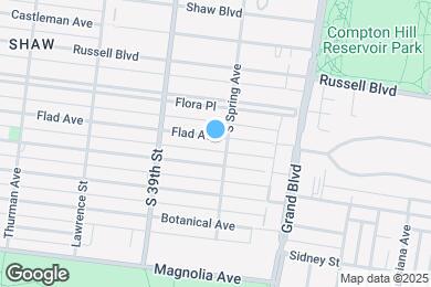 Map image of the property - 3808 Flad Ave