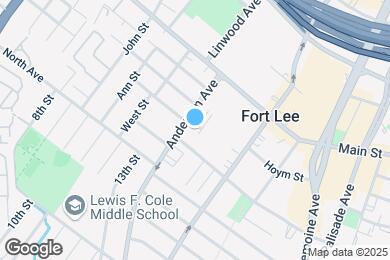 Map image of the property - 1590 Anderson Ave