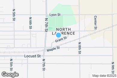 Map image of the property - 755 Grant St