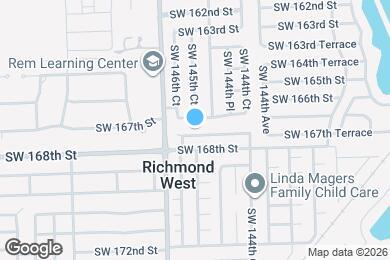 Map image of the property - 14617 SW 167th Terrace