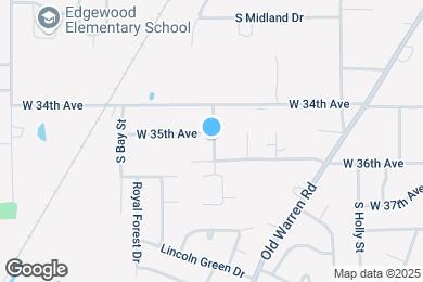Map image of the property - 3504 S Juniper St