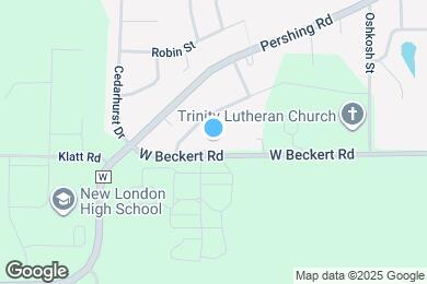 Map image of the property - 1215 W Beckert Rd