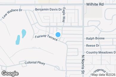 Map image of the property - 2301 Fairway Terrace