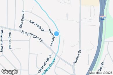 Map image of the property - 3750 Glen Mora Dr