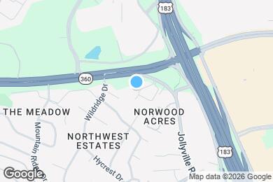 Map image of the property - 9525 N Capital of Texas Hwy