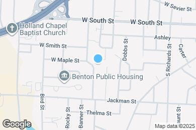 Map image of the property - 402 Jefferson St