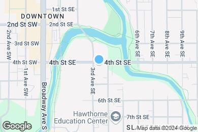 Map image of the property - Flats on 4th