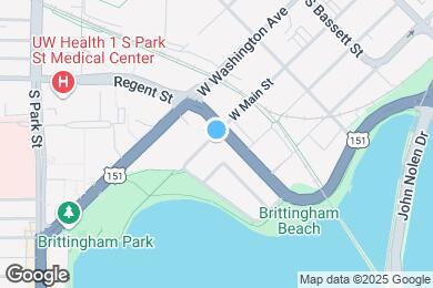 Map image of the property - 707 W Main St