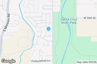 Map image of the property - 2640 S Cottonwood Ln