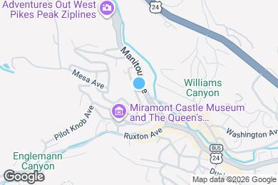 Map image of the property - 1117 Manitou Ave