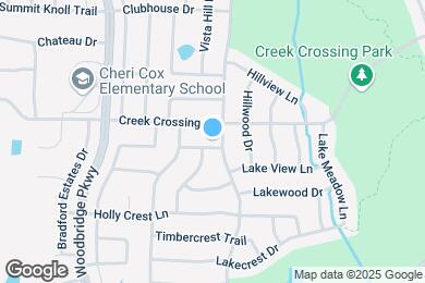 Map image of the property - 6215 Crestmont Ln