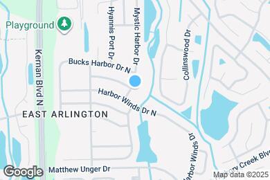 Map image of the property - 857 Mystic Harbor Dr