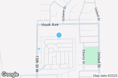 Map image of the property - 3300 15th St W