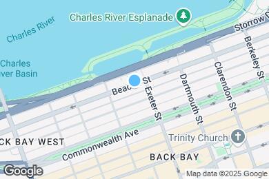 Map image of the property - 317 Beacon St