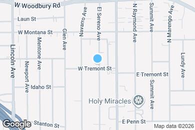 Map image of the property - 75 W Tremont St