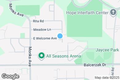 Map image of the property - 157 E Welcome Ave