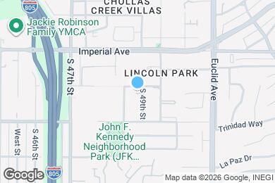 Map image of the property - 312 S 49th St