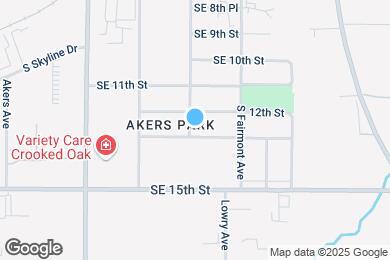 Map image of the property - 2301 SE 13th St