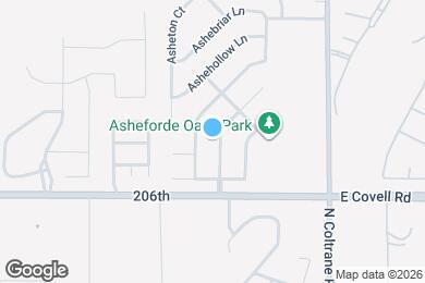 Map image of the property - 2817 Asheforde Oaks Blvd