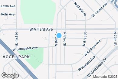 Map image of the property - 5132 N 84th St