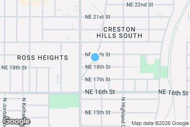 Map image of the property - 2021 NE 18th St