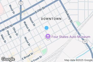 Map image of the property - 500 E 4th St