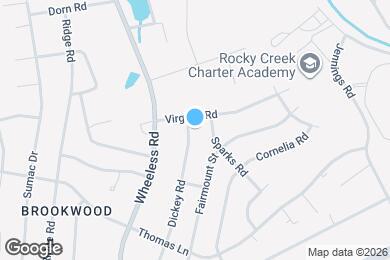 Map image of the property - 2404 Dickey Rd