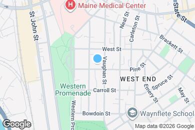 Map image of the property - 175 Pine St