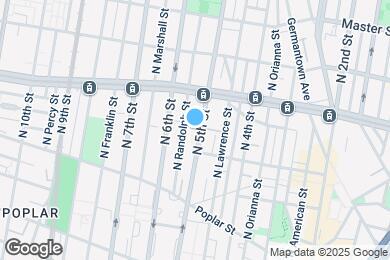 Map image of the property - 988 N 5th St