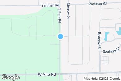 Map image of the property - 3706 S Park Rd