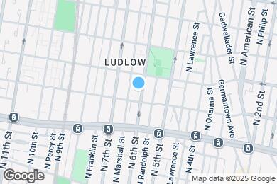 Map image of the property - 1312 N 6th St