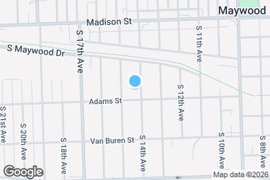 Map image of the property - 1236 S 14th Ave
