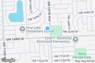 Map image of the property - 10711 SW 167th St