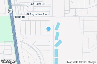 Map image of the property - 1031 Solana Cir
