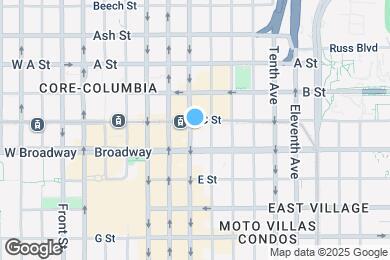 Map image of the property - 1055 6th Ave