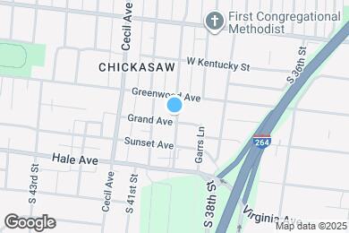 Map image of the property - 4001 Grand Ave